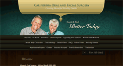 Desktop Screenshot of caoralsurgerycenter.com